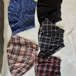 5PCK SKIRTS (FOREVER21/SHEIN)