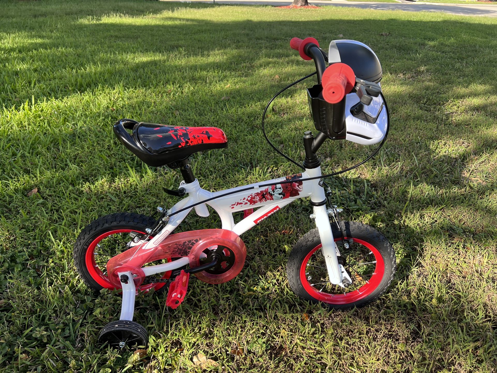 Huffy Star Wars 12” Stormtrooper Kid's Bike with Training Wheels