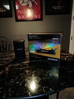 Combo Netgear DOCSIS 3.1  modem and brand new Netgear Nighthawk router