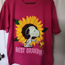 Vintage 80s Peanuts Tshirt Size Large
