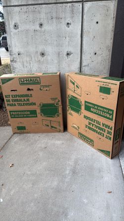 U-Haul Expandable TV Moving Boxes – Set of 2
