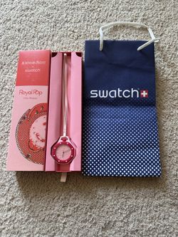 ‎ 1:1 ‎ Cοpy ‎ AP ‎ X ‎ SWATCH Royal ‎ Pop Otto Rosso