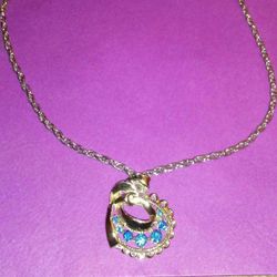 Stunning Vintage Super Thick Chain & Pendant!