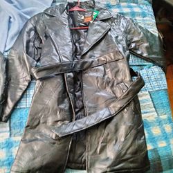 Leather Coat 