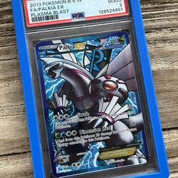 Pokemon TCG  Palkia EX Full Art 100/101 Plasma Blast  vintage rare PSA 2 low pop