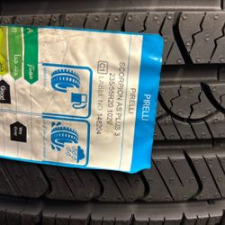 235/55/20 Pirelli Scorpion All Season Plus 3 