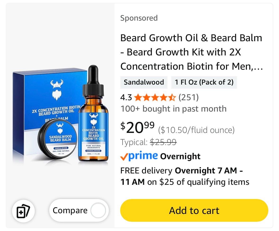 Men’s beard