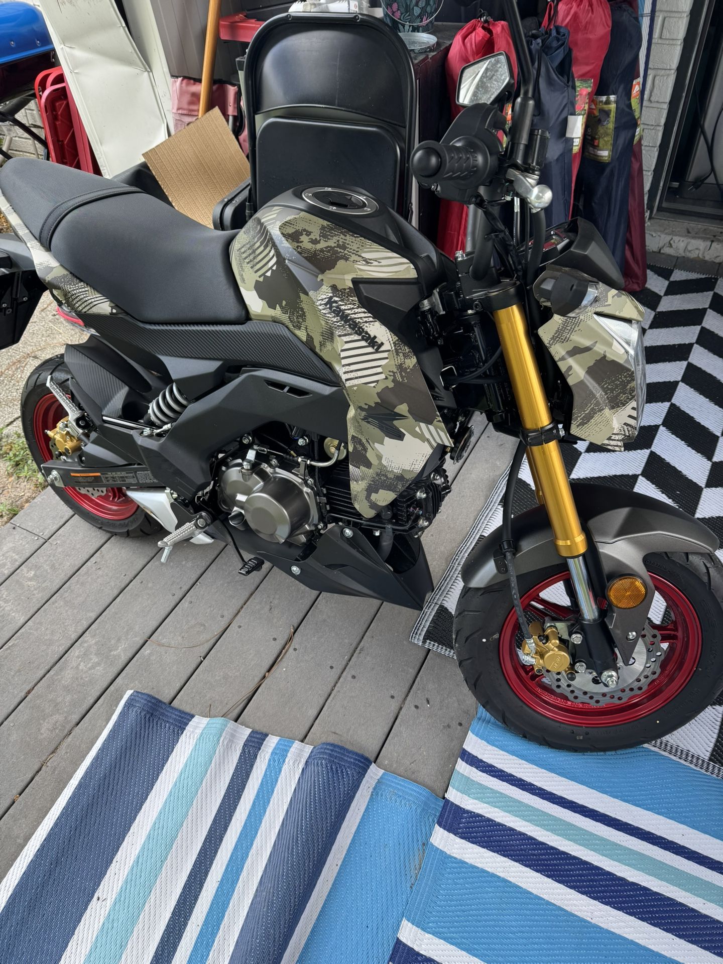 2025 Kawasaki Z125 pro