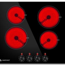 Brand New In The Box- AMZCHEF 24 Inch Bulit-in Electric Cooktop.