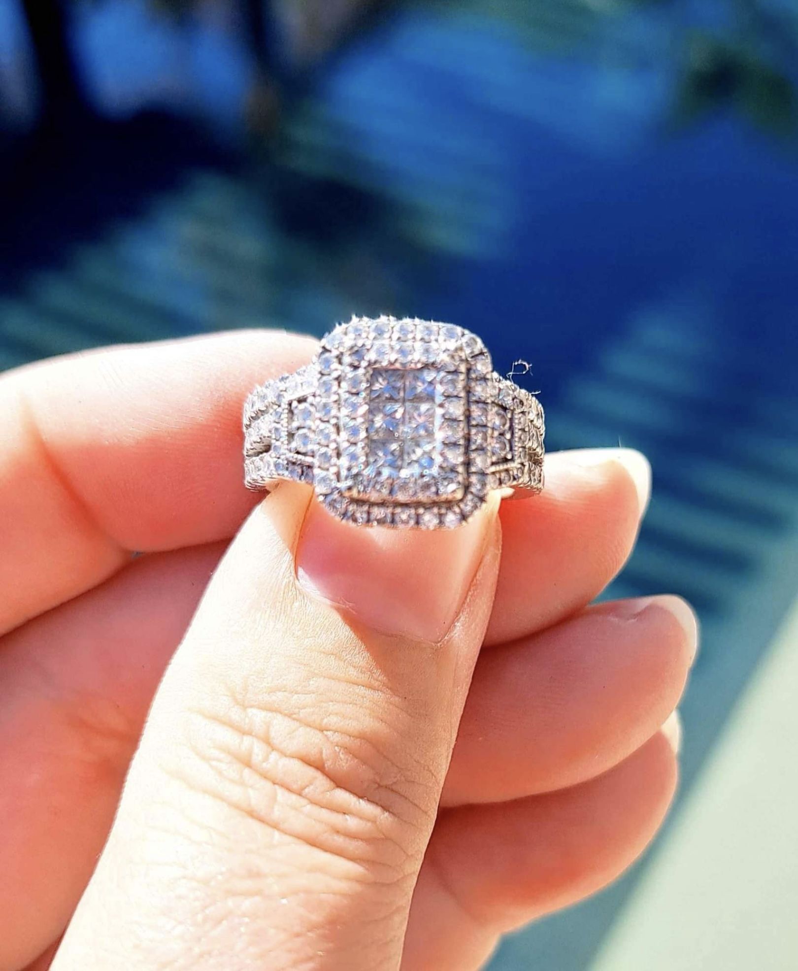 $4,300 At Jared 1-1/4 Carat Natural Diamond Engagement Ring