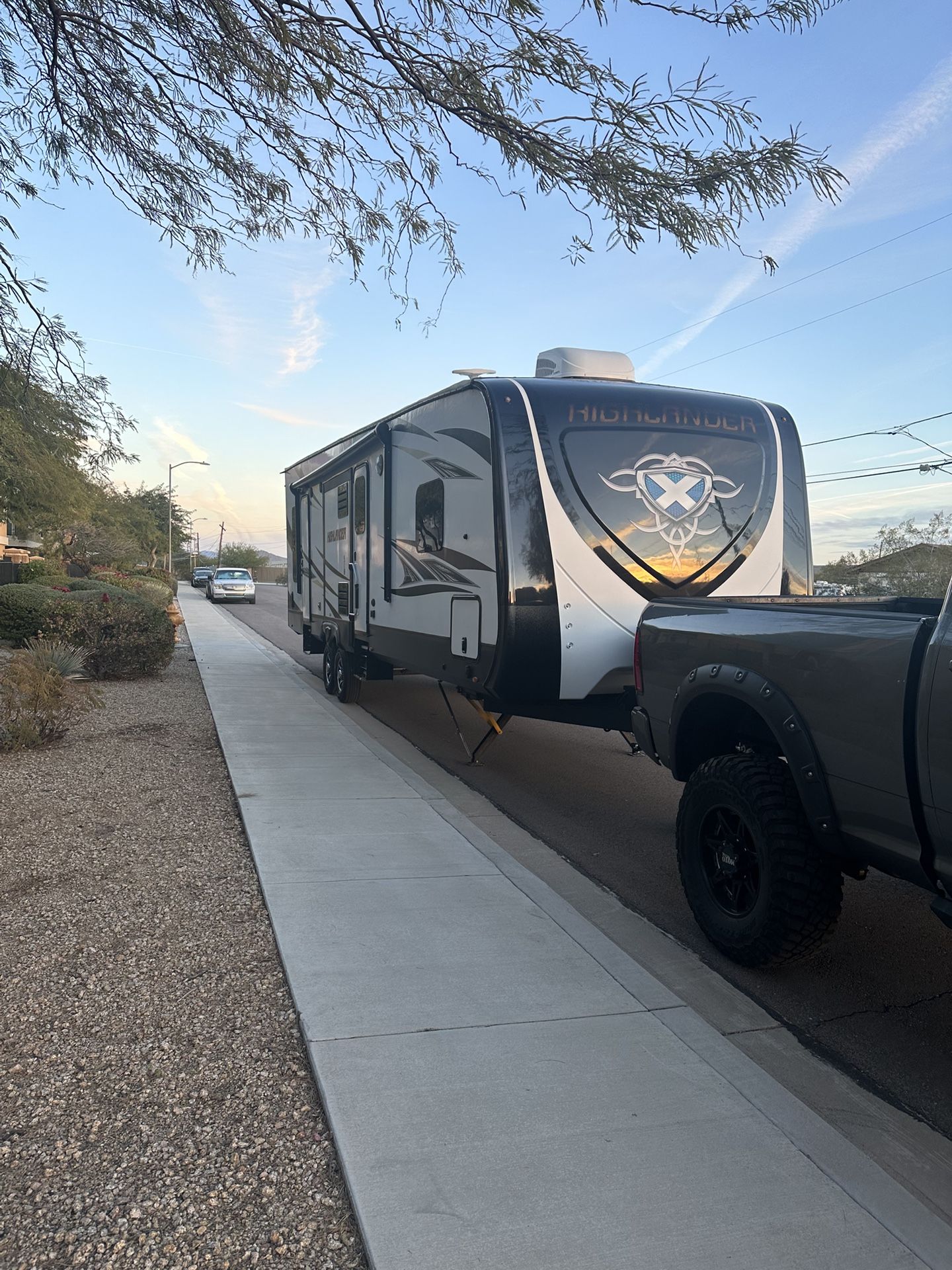 2018 Highlander Ridge HT31RGR Toy Hauler