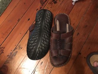 Real leather Sandal size 11