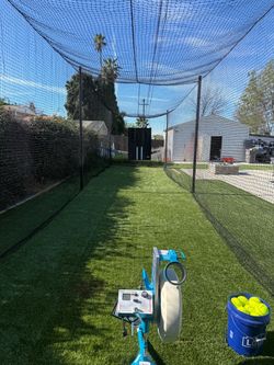 Batting cage net