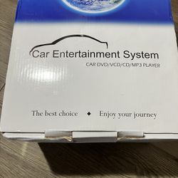 Car entertainment System 