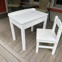 Kids Solid Wood Table and Chair Set