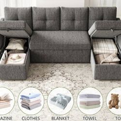 Sleeper Sofa With Storage 