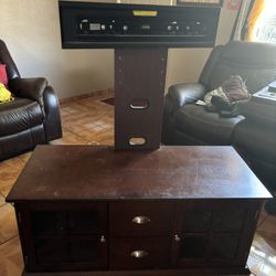 tv stand with cabinet 