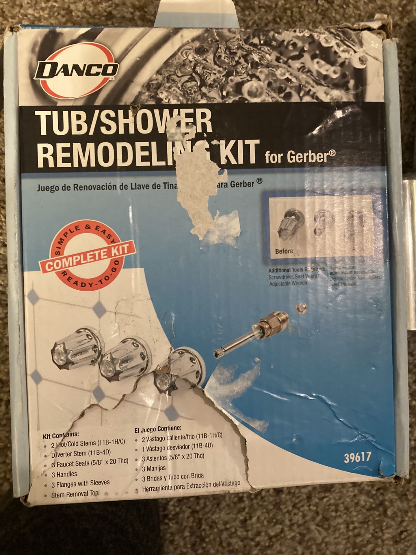 Danco Tub Shower Remodel Kit For Berber