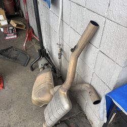 W204 Mercedes C250 Stock Muffler & Resonator 