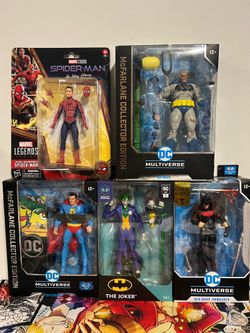 DC mcfarlane collector edition lot