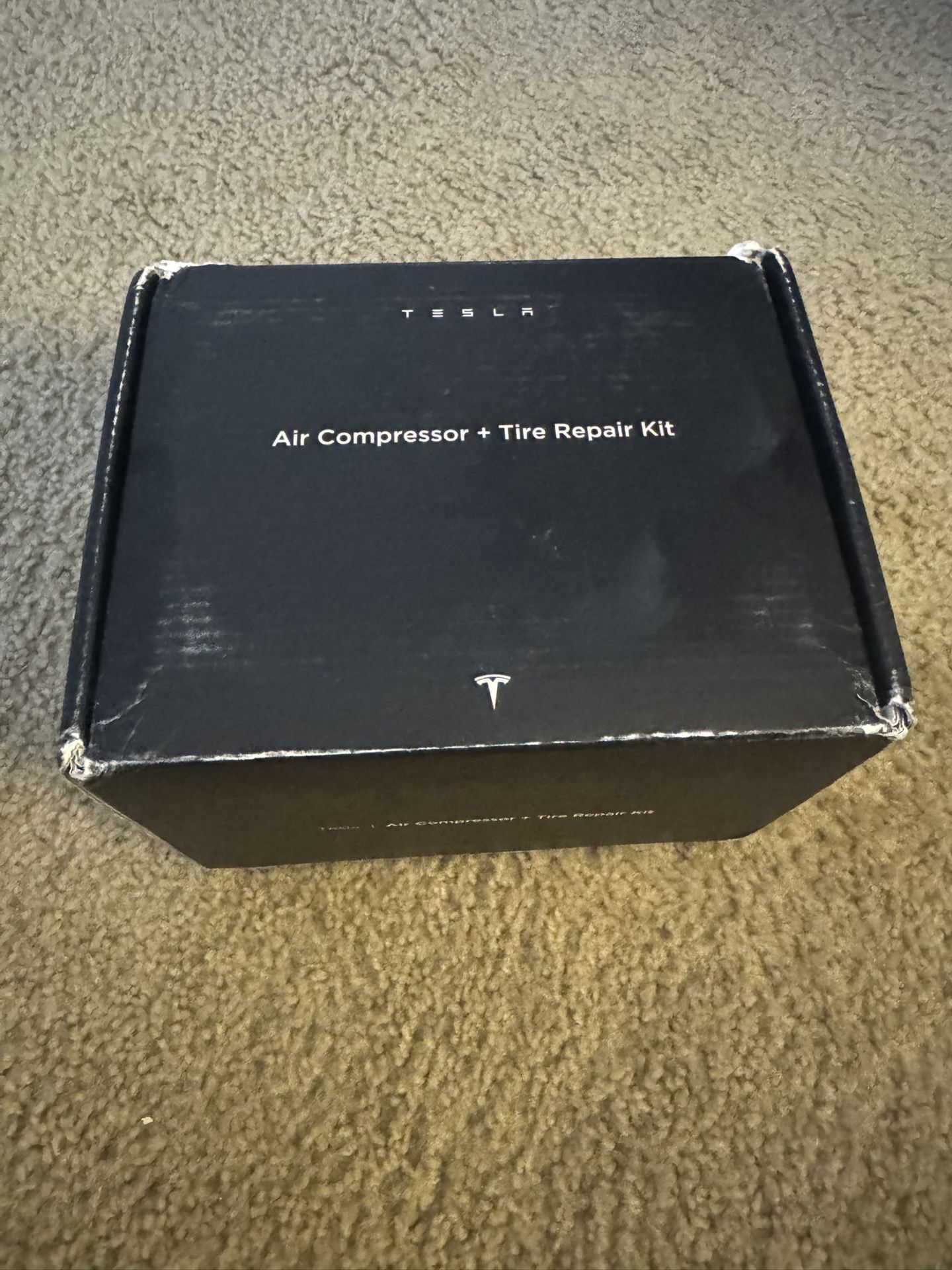New Tesla Air Compressor Tire Repair Kit