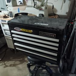 Craftsman Tool Box, Ridgid Drill,impact, Sawzall, And Ocolating Multi Tool