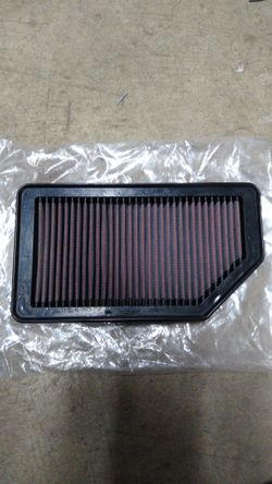 K&N Filters 33-2472 Air Filter Fits 11-17 Accent Rio Rio5 Soul Veloster
