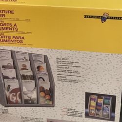 12 POCKET LITERATURE HOLDER