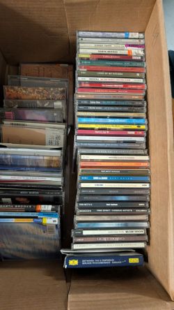 Box of CDs