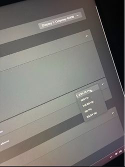 240hz Odeysye Samsun monitor With Arm