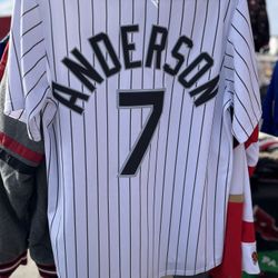 Nike Chicago White Sox Anderson jersey Size Medium & Large 