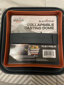 Black stone Collapsible Basting Dome