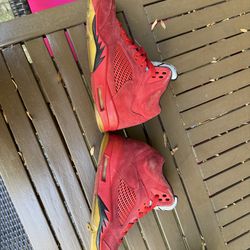 Jordan 5 Retro Red Suede