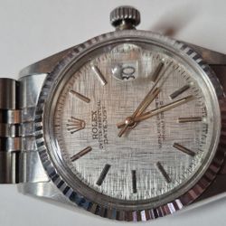 The Rolex Datejust 16030 Silver 