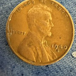 1940 Wheat Penny S Mint