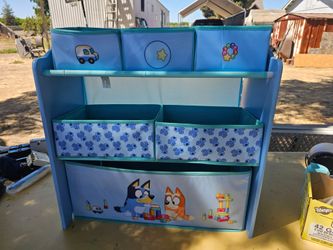 Bluey toy bin