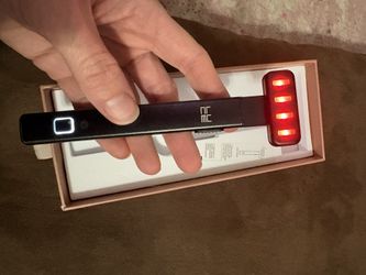 Face-Massager, Red and Blue Light Therapy for Face