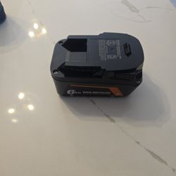 18V 6.0Ah Max Output Rigid Batteries-Brand New