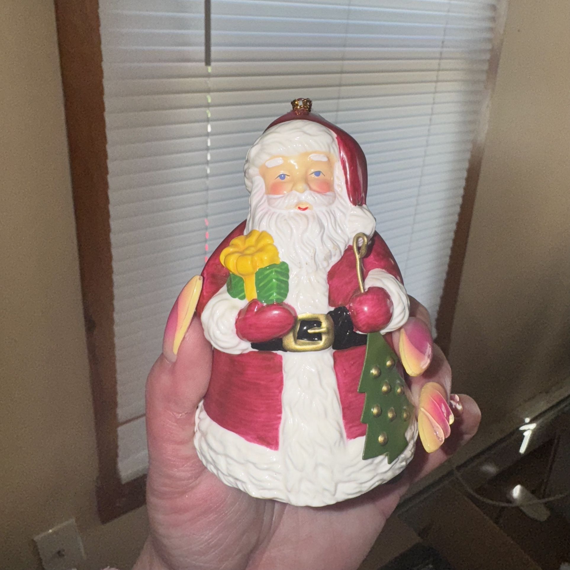 Vintage Avon Mr Claus Bell
