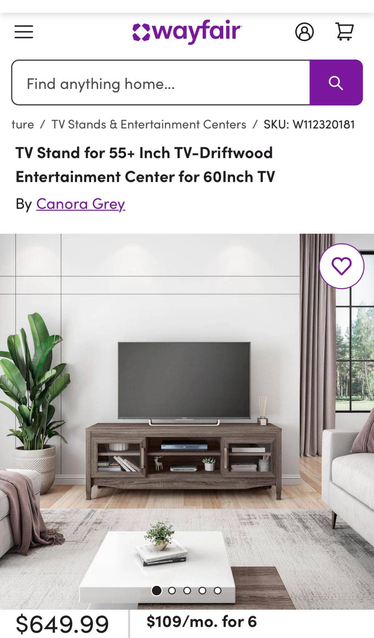 TV Console