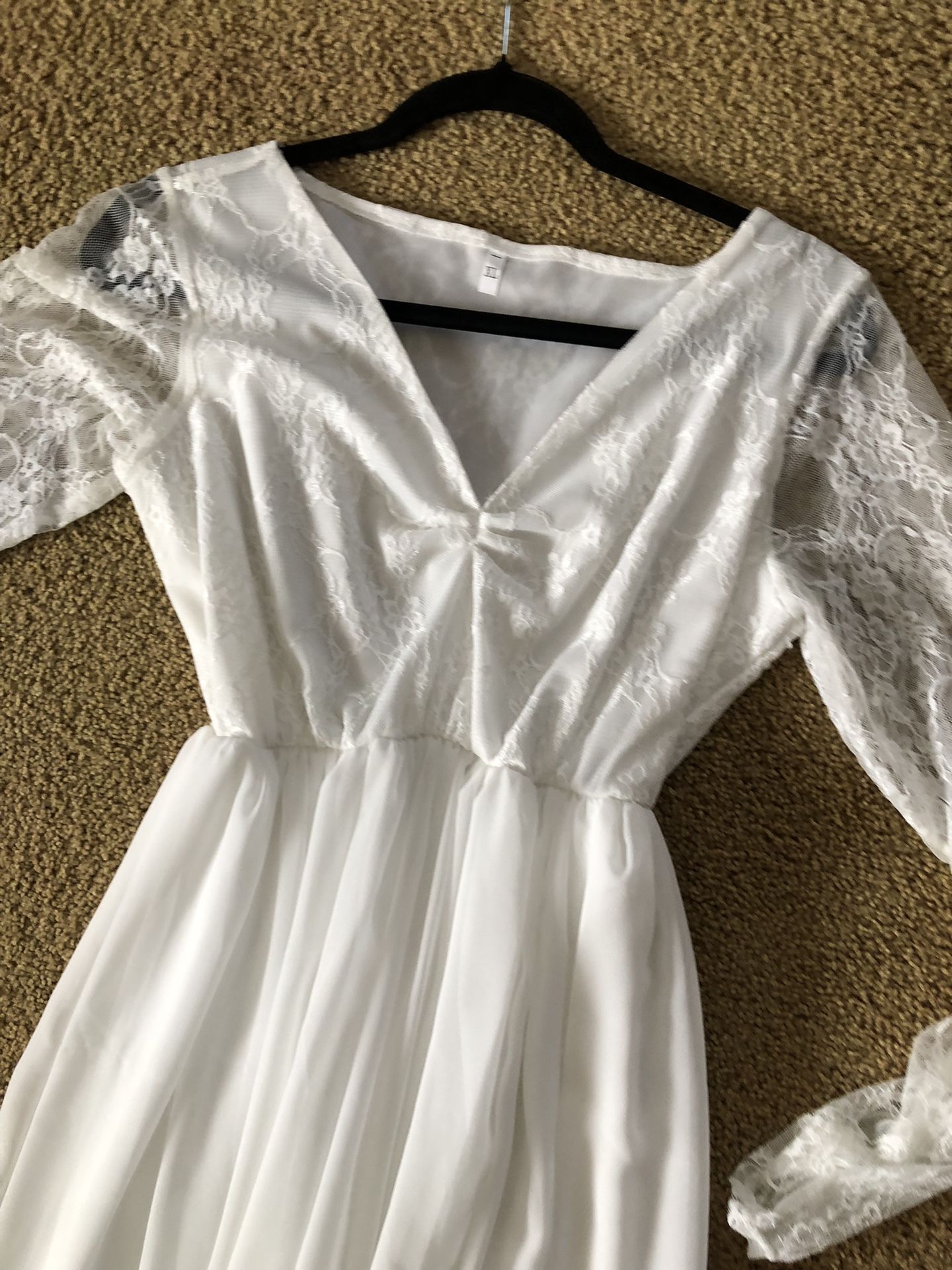 Long White Dress: Size: Xl…$10.00