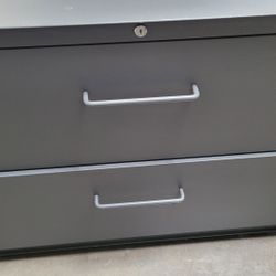 Poppin 2 Drawer File Cabinet