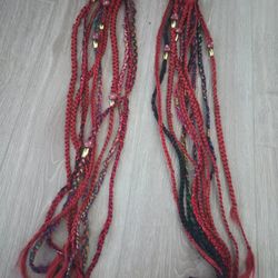 Hand made Tiny Braided Hair Ponytail 