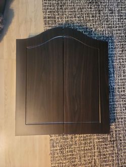 Dart board cabinet brand new in box