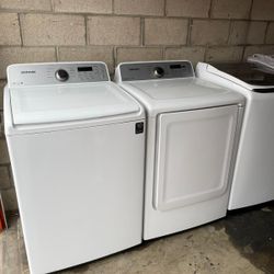Washer & Dryer Samsung Set TOP LOAD