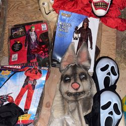 Halloween Costumes super cheap. $7 Each