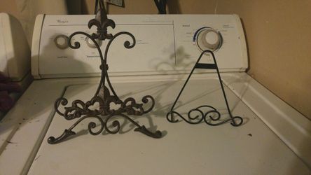 Brass paper/book holders