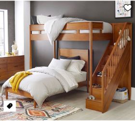 Pottery Barn Loft bed with Staircase