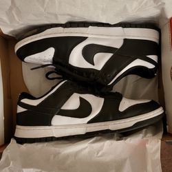 Nike Dunk Low (Pandas) Size 10