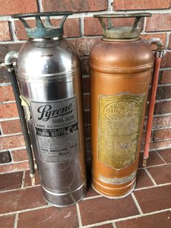 Vintage Fire Extinguishers $85/$95